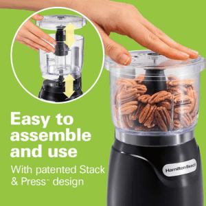 Hamilton Beach Mini 3-Cup Food Processor: Your Ultimate Kitchen Helper!