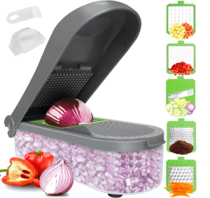 Vegetable Chopper Dicer Slicer Cutter Manual