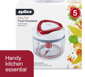 ZYLISS Easy Pull Food Chopper and Manual Food Processor